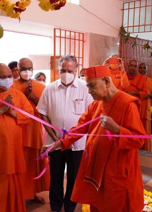 Inauguration of Sri Sarada Devi BPCL Block (Photos)